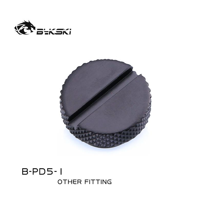 Bykski B-PD5-1, Grooves Water Cooling Plugs , Easy Hand Tighten Water Stop Accessories Water Cooling Fittings