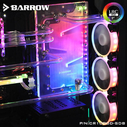 Barrow CR1000D-SDB V1, Waterway Boards For Corsair 1000D Case, For Intel CPU Water Block & | Liquid Cooling Block
