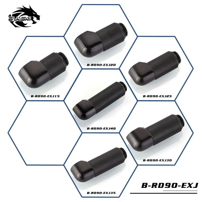 Bykski B-RD90-EXJ, 90 Degrees Rotate Extend Fittings , Boutique Multiple Sizes Extend 15/20/25/30/35/40mm