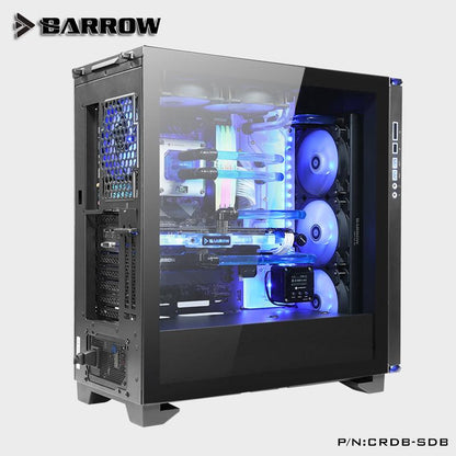 Barrow CRDB-SDB, Waterway Boards For COUGAR DarkBlader Case Aurora, For Intel CPU Water Block & Single GPU Building