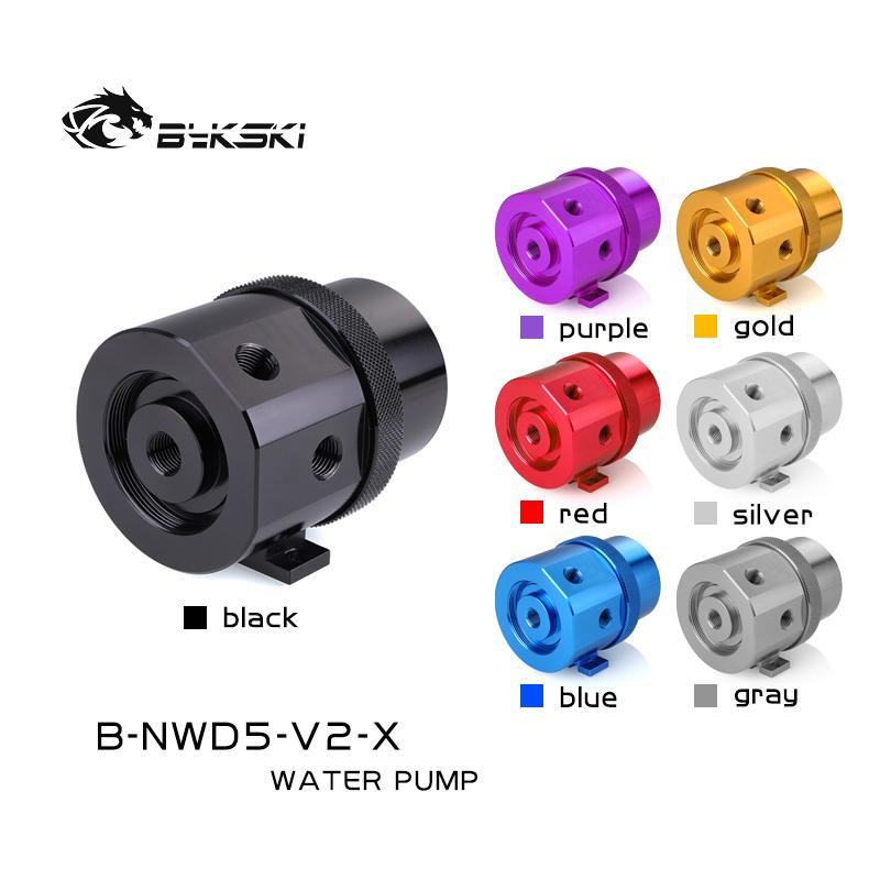 Bykski B-NWD5-V2-X, D5 Series Water Pump, Water Head 3.8 Meters, Flow Rate 1100L/H, Water Cooling Pump | Water Cooling Pump