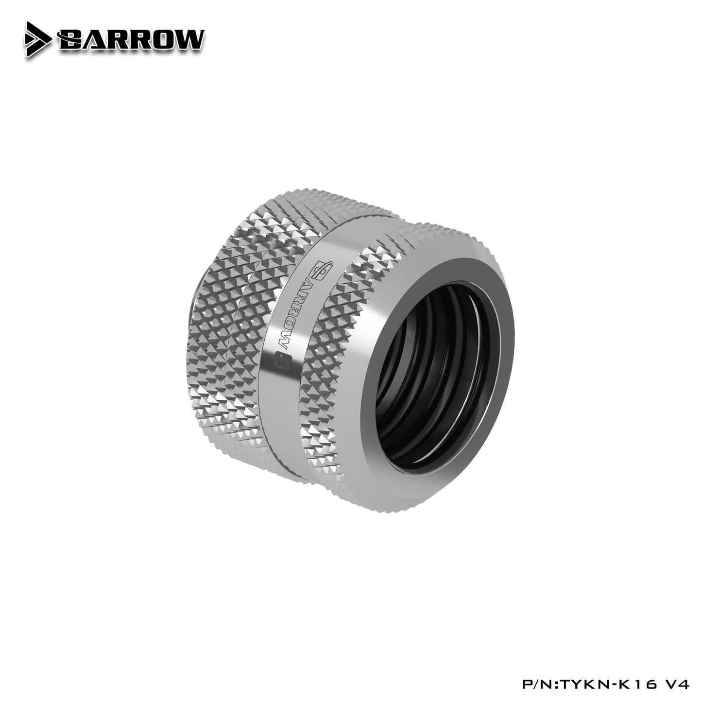 Barrow TYKN-K16 V4, OD16mm Hard Tube Fittings, G1/4 Adapters For OD16mm Hard Tubes