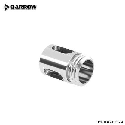 Barrow G1 / 4 " White Black Silver multi-stage, flow commutated buffer water cooling fittings TDSHH-V2