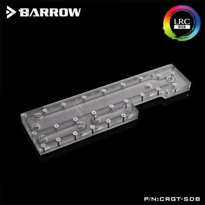 Barrow CRGT-SDB, Waterway Boards For Cougar Gemini T Case, For Intel CPU Water Block & Single/Double GPU Building