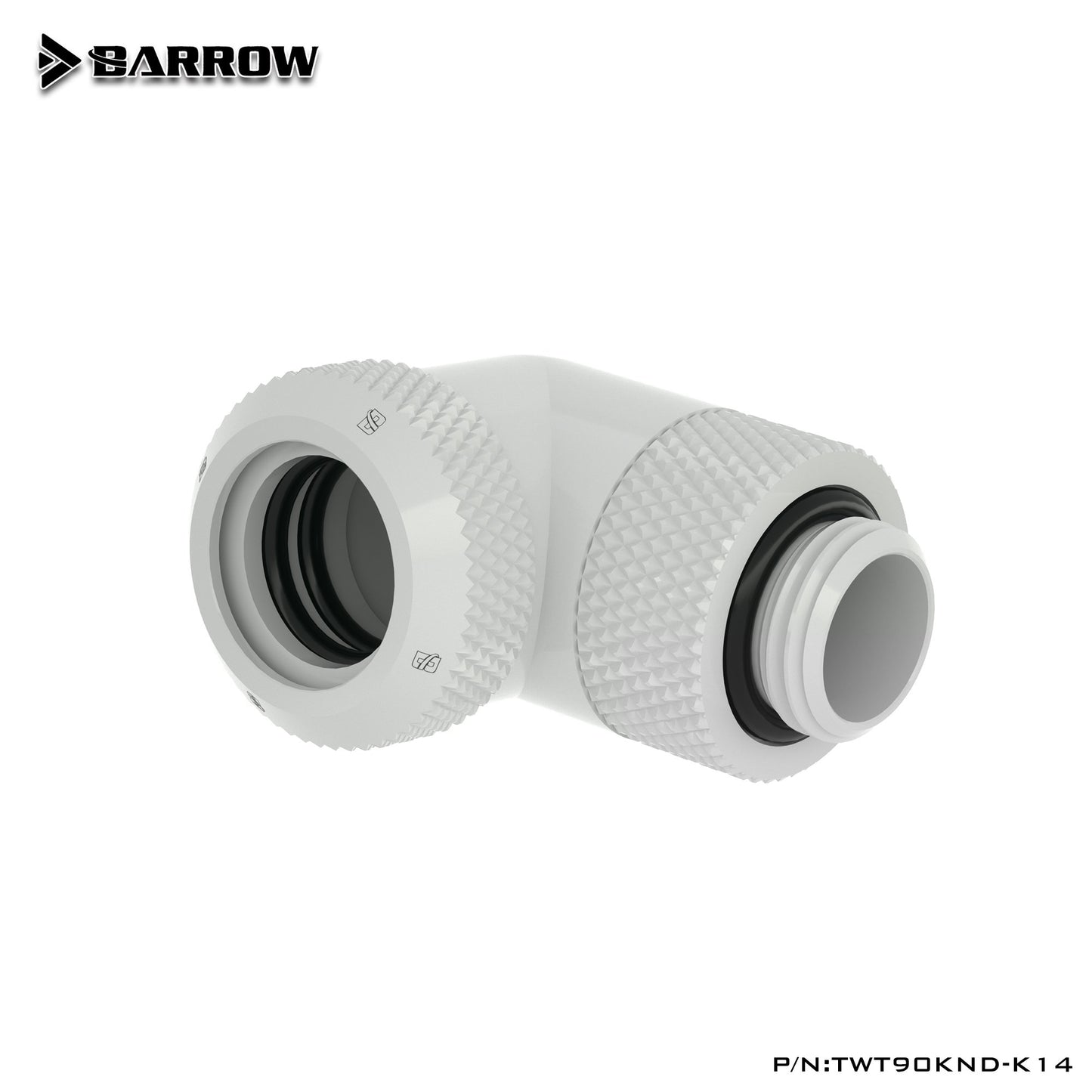 Barrow TWT90KND-K12/TWT90KND-K14, raccords de tubes durs rotatifs à 90 degrés, adaptateurs G1/4 pour tubes durs OD12mm/14mm