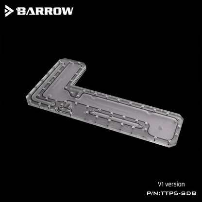 Barrow TTP5-SDBV1, cartes de voies navigables pour boîtier TT Cors P5, pour bloc d'eau CPU Intel et construction GPU simple/Double