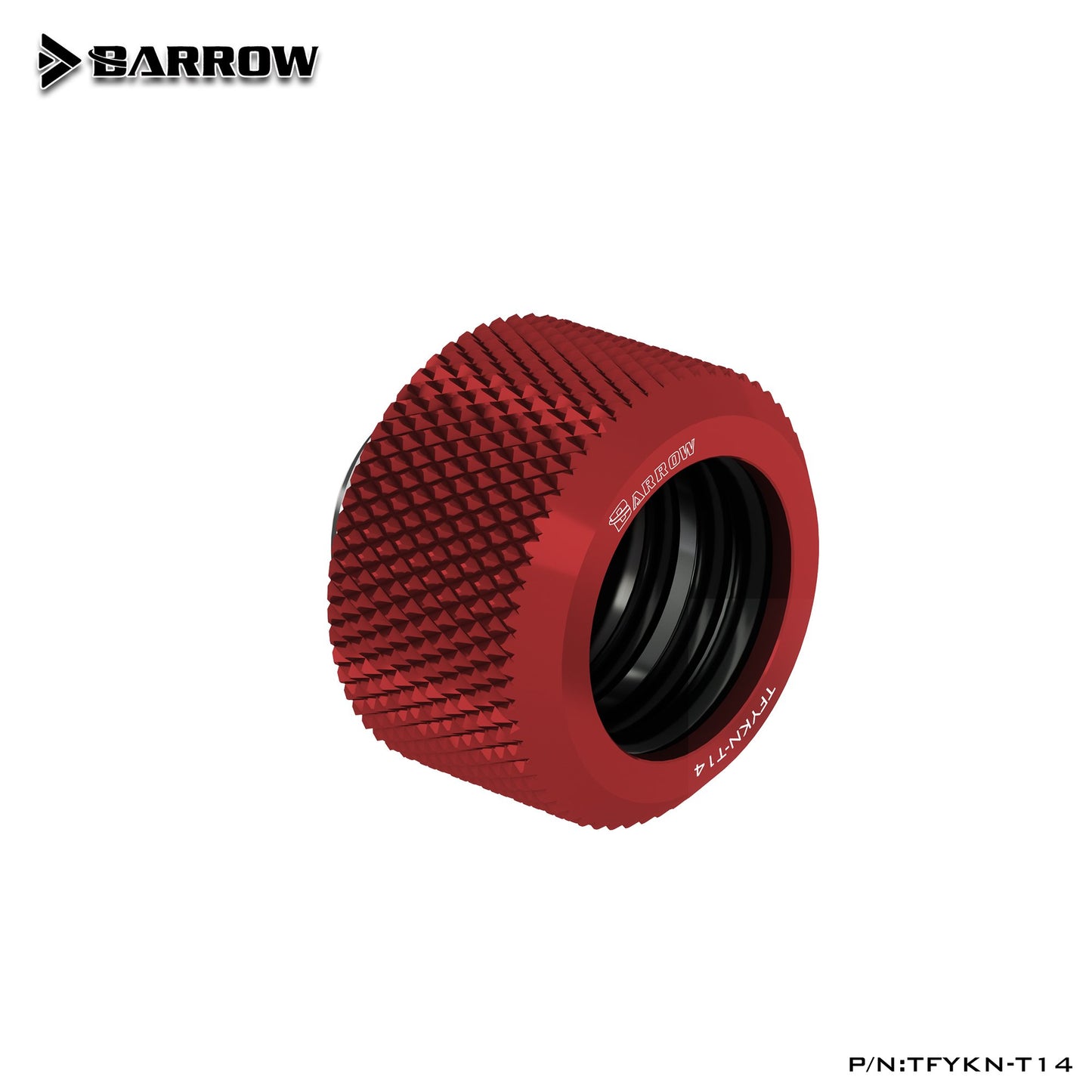 Barrow TFYKN-T14, OD14mm Choice Hard Tube Fittings, G1/4 Adapters For OD14mm Hard Tubes