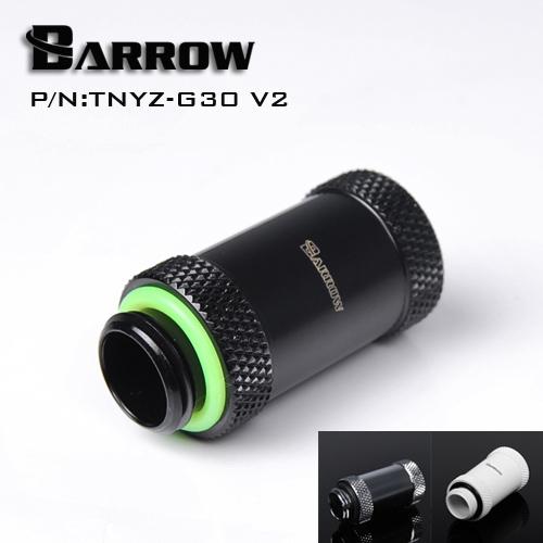 Barrow TNYZ-G30V2, 30mm Male To Female Extender Fittings, G1/4 Male To Female Water Cooling Fittings | Water Cooling Fitting