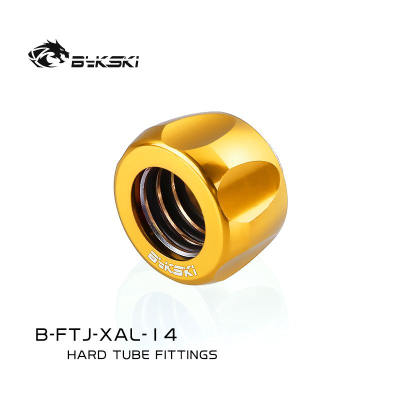 Bykski B-FTJ-XAL-14, Hard Tube Fittings, Boutique Plum Blossom, Multiple Colour , G1/4'' Fast Twist | Water Cooling Fitting