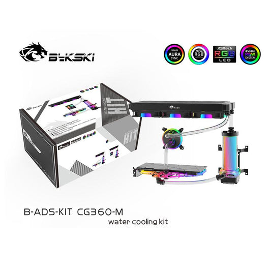 Bykski Soft Tube Multiple Program Kit and Advance Level Cooling For Intel/ AMD Rbw 5v 3pin Computer Water Case | Soft Tubing