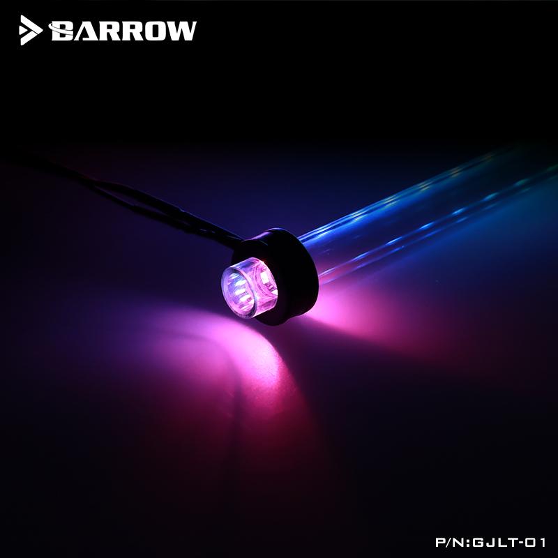 Barrow ARGB Lighting For Water Cooling, Luminous Accessories, Beautification of Pipelines Tubes, Aurora ARGB 5v 3pin For OD 14mm