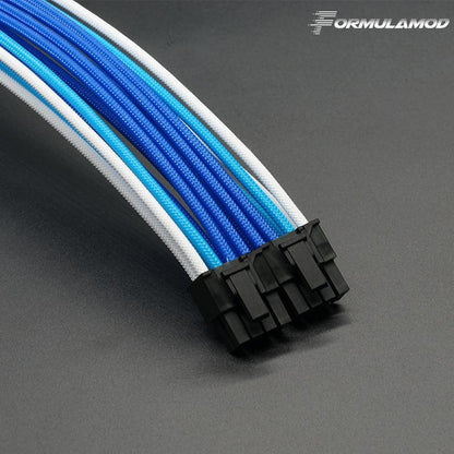 FormulaMod Fm-CableKit-02, 18AWG Extension Cable Kits, Including ATX 24Pin*1 PCI-E 8PIN*2 CPU 8PIN*1 Comb Set