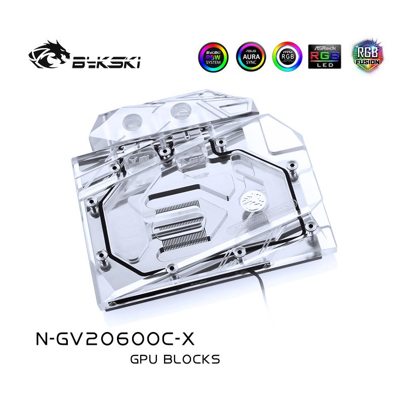 FormulaMod Bykski RTX 2060 full-cover GPU waterblock — silent local AI workload cooling (view 4)