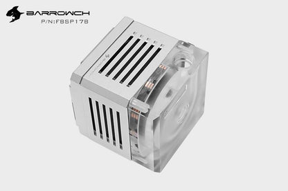 Barrow ch FBSP17B, 17W PWM Intelligent Pump, OLED Digital Display, DDC Series, Manual And PWM Speed | Water Cooling Pump