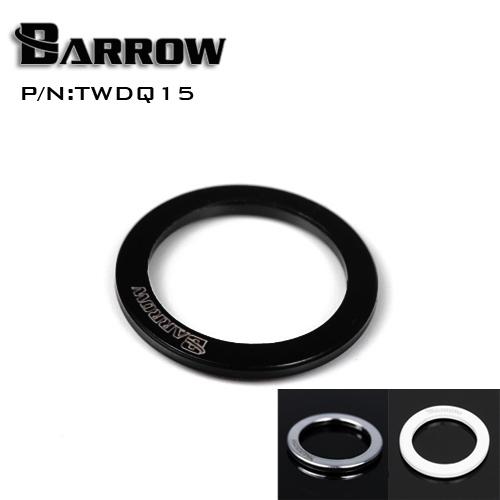 Barrow Black / Silver / White Save 1.5MM Miniature threaded washer water cooling fittings TWDQ15 | Water Cooling Fitting