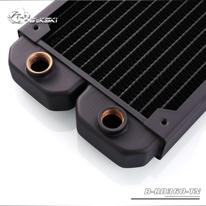 Bykski B-RD360-TN, 360mm Single Row Radiators, 29mm Thickness, Standard Water Cooling Radiators , | Water Cooling Accessory