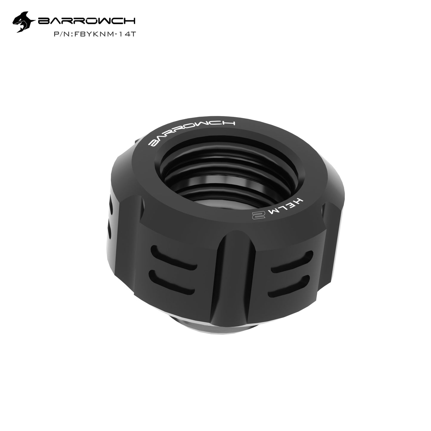 Barrowch Hard Fitting, Helm 2 Series For OD 14mm, Adapter For Water Cooling System, 1 set/6pcs, FBYKNM-14T
