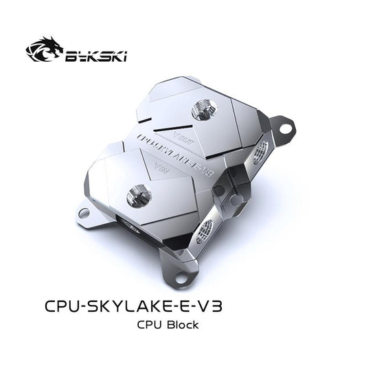 Bykski CPU Water Cooling Block For Intel LGA3647 / SKYLAKE Metal Silver, Liquid Cooling System Micro | Water Cooling Block