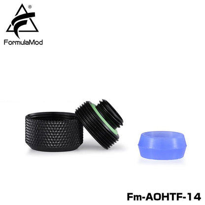 FormulaMod Fm-AOHTF-14 OD14mm Anti-off Hard Tube Fitting G1/4 Adapters For OD14mm Rigid tube