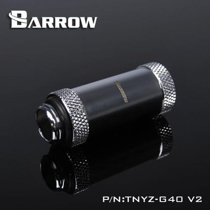 Barrow TNYZ-G40V2, 40mm Male To Female Extender Fittings, G1/4 Male To Female Water Cooling Fittings | Water Cooling Fitting