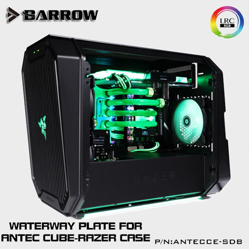 Barrow ANTECCE-SDB Waterway Boards For Antec Cube-Razer Case For Intel CPU Water Block & Single GPU Building