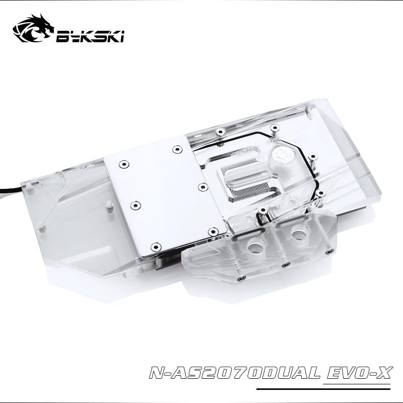 FormulaMod Bykski RTX 2070 full-cover GPU waterblock — silent local AI workload cooling (view 3)