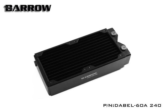 Barrow Dabel-60A 240, 60mm Thicknes 240mm Radiator, Copper Thick Plus Type Water Cooler, Suitable For | Custom Loop Radiator