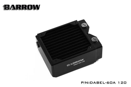 Barrow Dabel-60A 120, 60mm Thicknes 120mm Radiator, Copper Thick Plus Type Water Cooler, Suitable For | Custom Loop Radiator