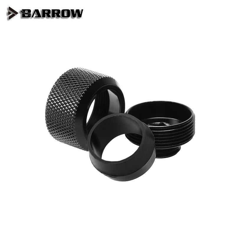 Anti-Off Tpye Hard Tube Fitting Barrow Silicone G1/4" Adapter Suitable For Od14mm / Od16mm Rigid Pipe Water Cooling Component