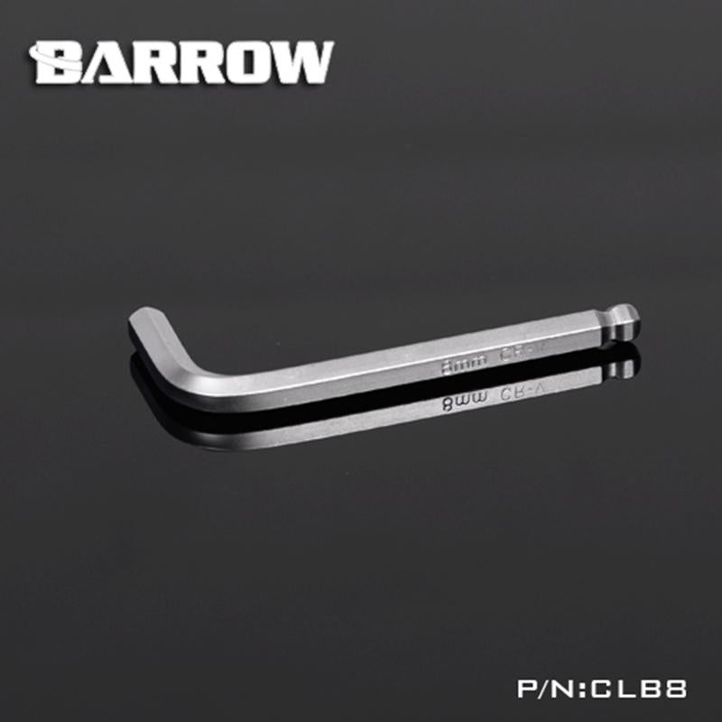 Barrow CLJ9-D, Hex Wrench Kits, Short Ball Head, One Set of 9 Wrench, 1.5/2/2.5/3/4/6/8/10mm | PC Water Cooling Accessory