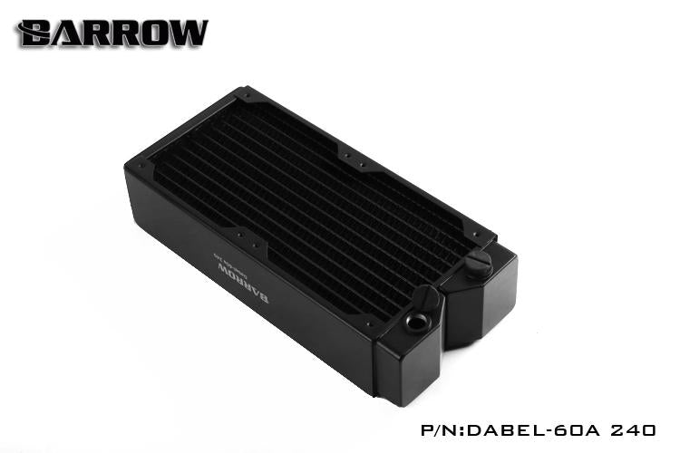 Barrow Dabel-60A 240, 60mm Thicknes 240mm Radiator, Copper Thick Plus Type Water Cooler, Suitable For | Custom Loop Radiator
