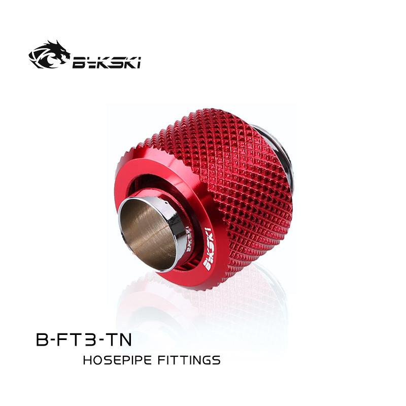 Bykski Soft Tube Fitting For 10x13 10x16 13x19mm , Hose Pipe G1/4" Connector Adapter , B-FT3-TN | Water Cooling Fitting