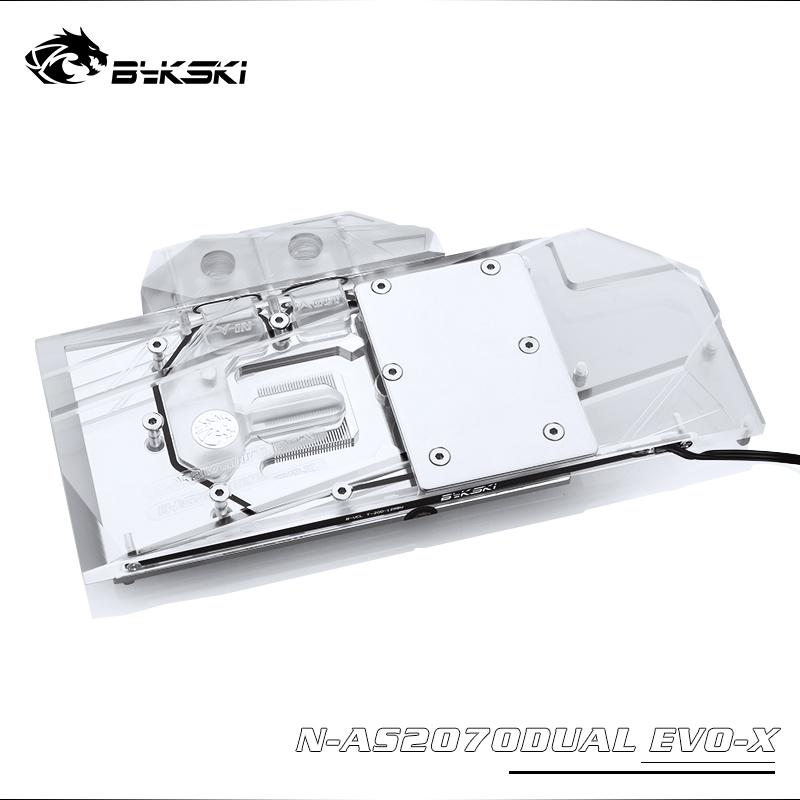 FormulaMod Bykski RTX 2070 full-cover GPU waterblock — silent local AI workload cooling (view 4)