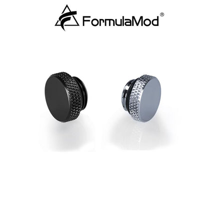 FormulaMod  G1/4" thread Plug Fitting, Hand tighten the lock sealing plug for water cooling computer accessories