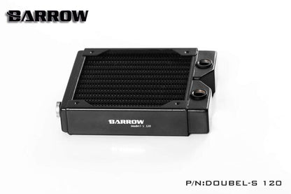 Barrow Doubel-S 120, Double Wave 120mm Radiator, 34mm Thickness, Copper High-density Water Cooler, | Custom Loop Radiator