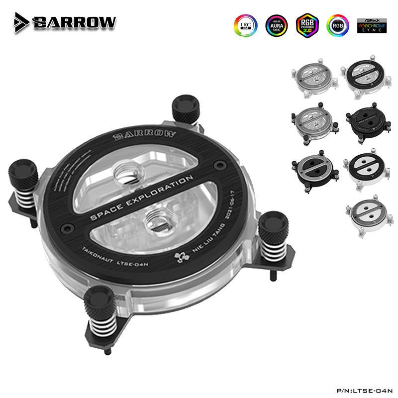 FormulaMod Barrow CPU Water Cooling Block For Intel X99 AMD , Acrylic/POM Liquid Cooling System Micro | Water Cooling Block
