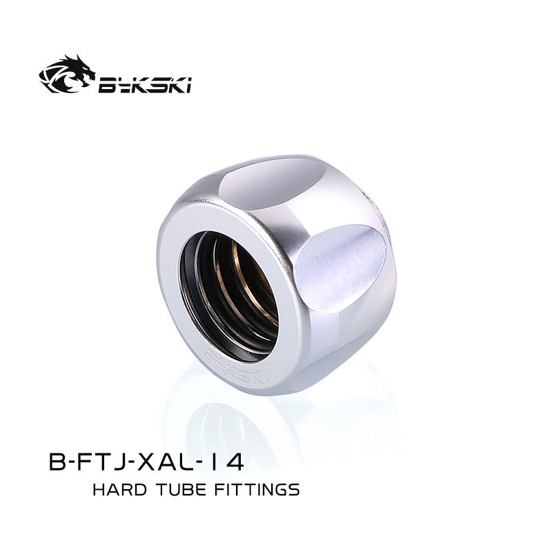 Bykski B-FTJ-XAL-14, Hard Tube Fittings, Boutique Plum Blossom, Multiple Colour , G1/4'' Fast Twist | Water Cooling Fitting