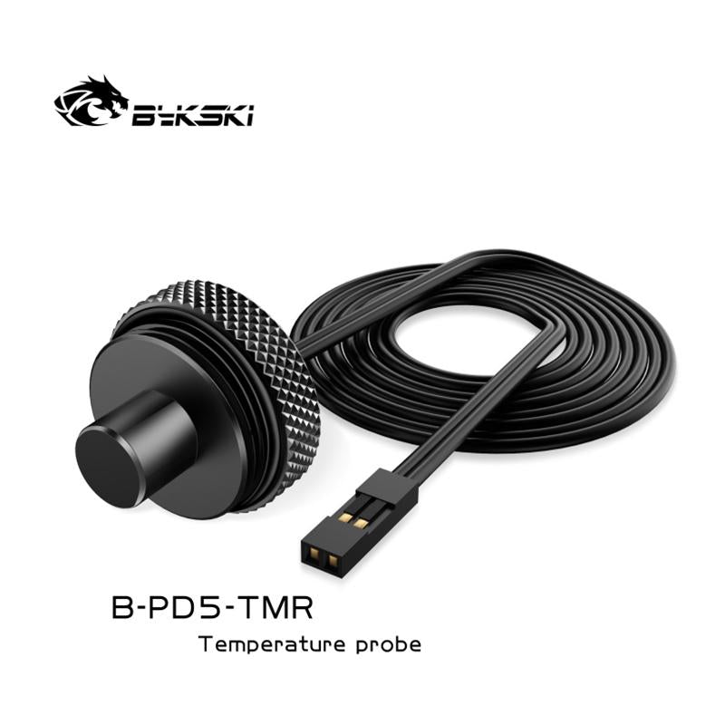Bykski B-PD5-TMR, Temperature Measurement Sensor Plugs, G1/4 Accessories Sealing Lock , Metal Water Cooling Fitting