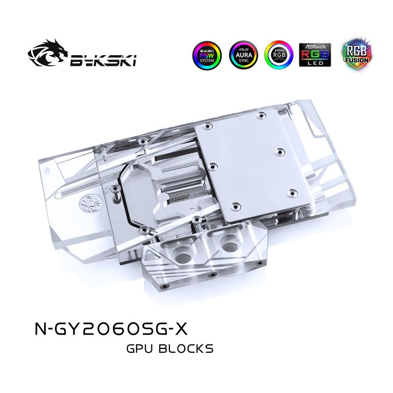 FormulaMod Bykski RTX 2060 full-cover GPU waterblock — silent local AI workload cooling (view 6)