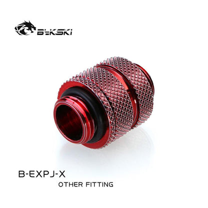 Bykski B-EXPJ-X, 16-22mm Male To Male Variable Length Fittings, Multiple Color G1/4 Male To Male Fittings, For SLI CF
