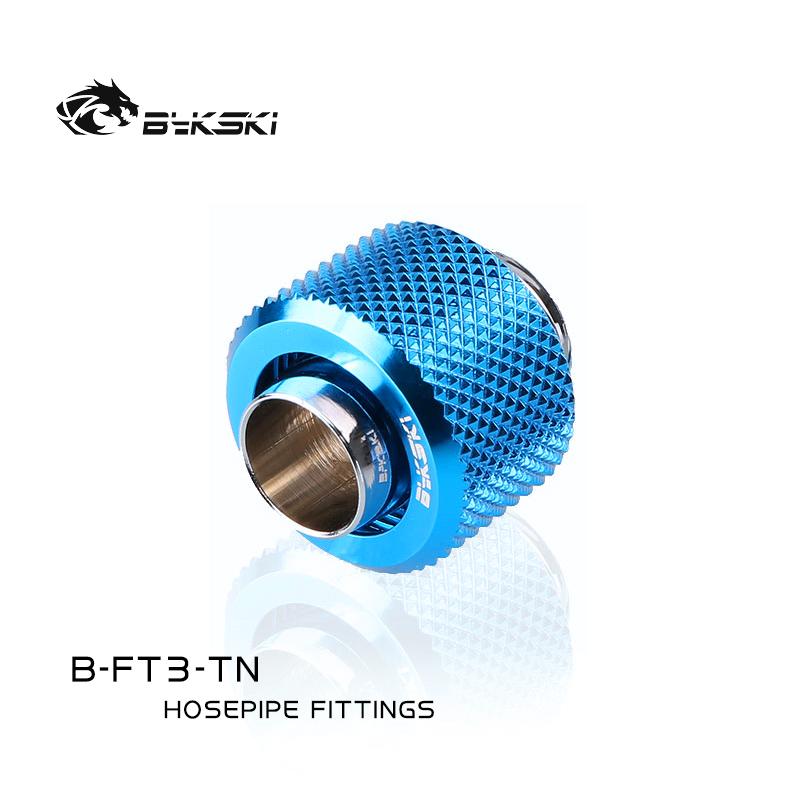 Bykski Soft Tube Fitting For 10x13 10x16 13x19mm , Hose Pipe G1/4" Connector Adapter , B-FT3-TN | Water Cooling Fitting