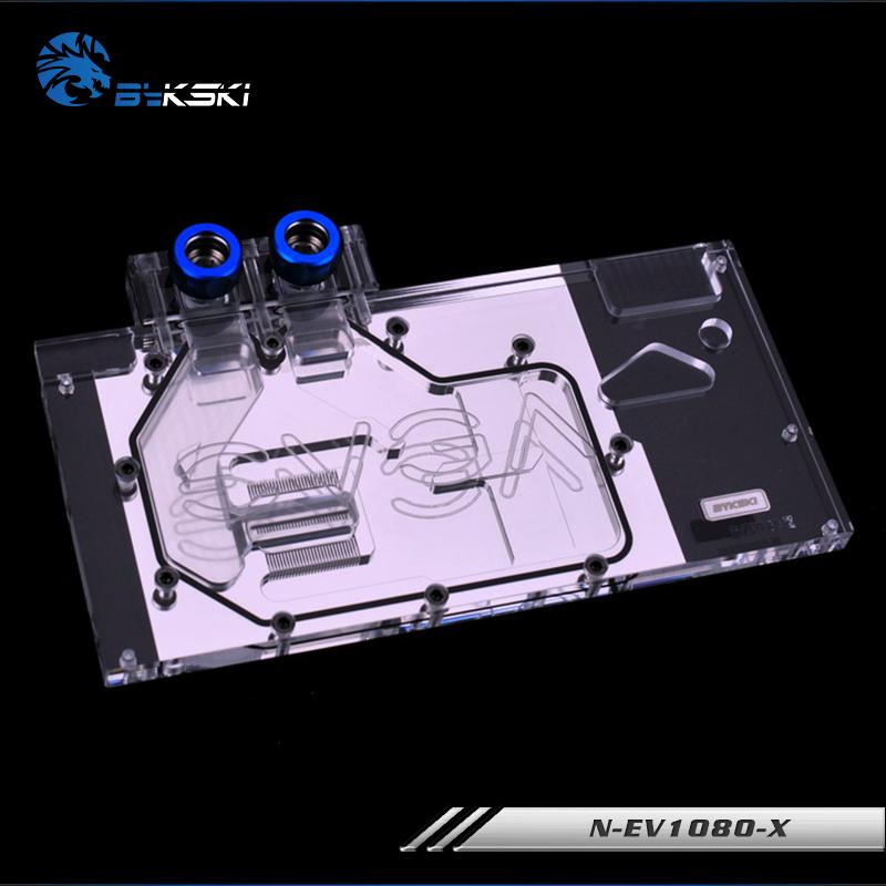 Bykski Full Cover Graphics Card Water Cooling Block For EVGA GTX 1080/1070 FTW, N-EV1080-X