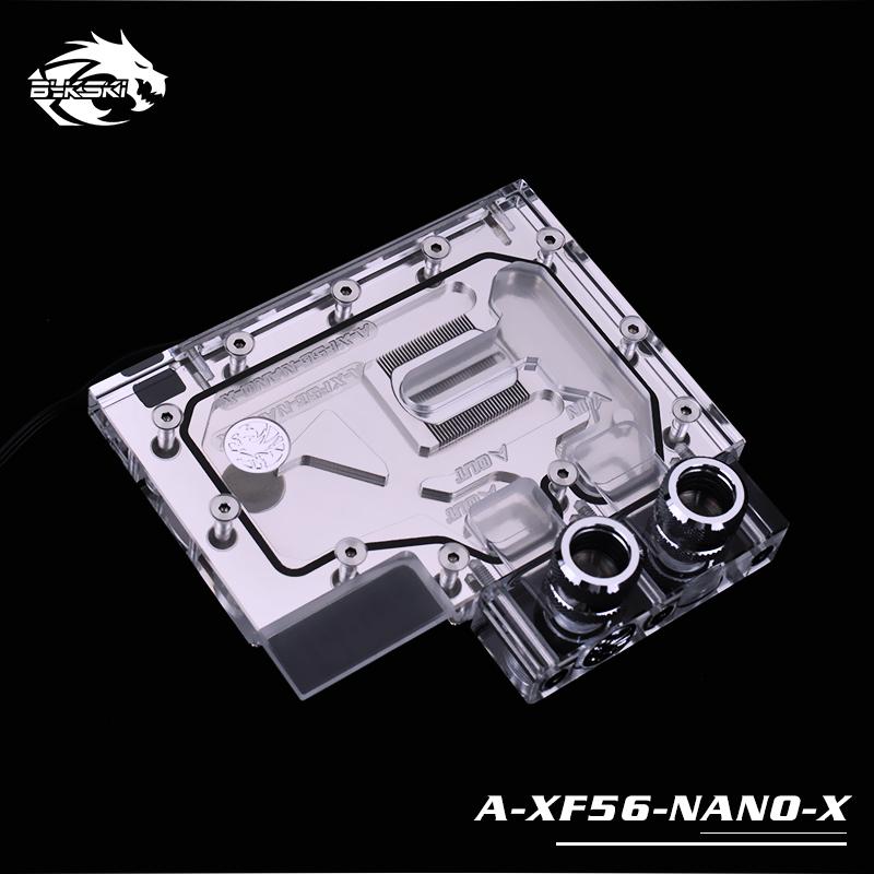 Bykski A-XF56-NANO-X, Full Cover Graphics Card Water Block, RBW Lighting system,For All Series Founder Edition AMD VEGA56 Nano