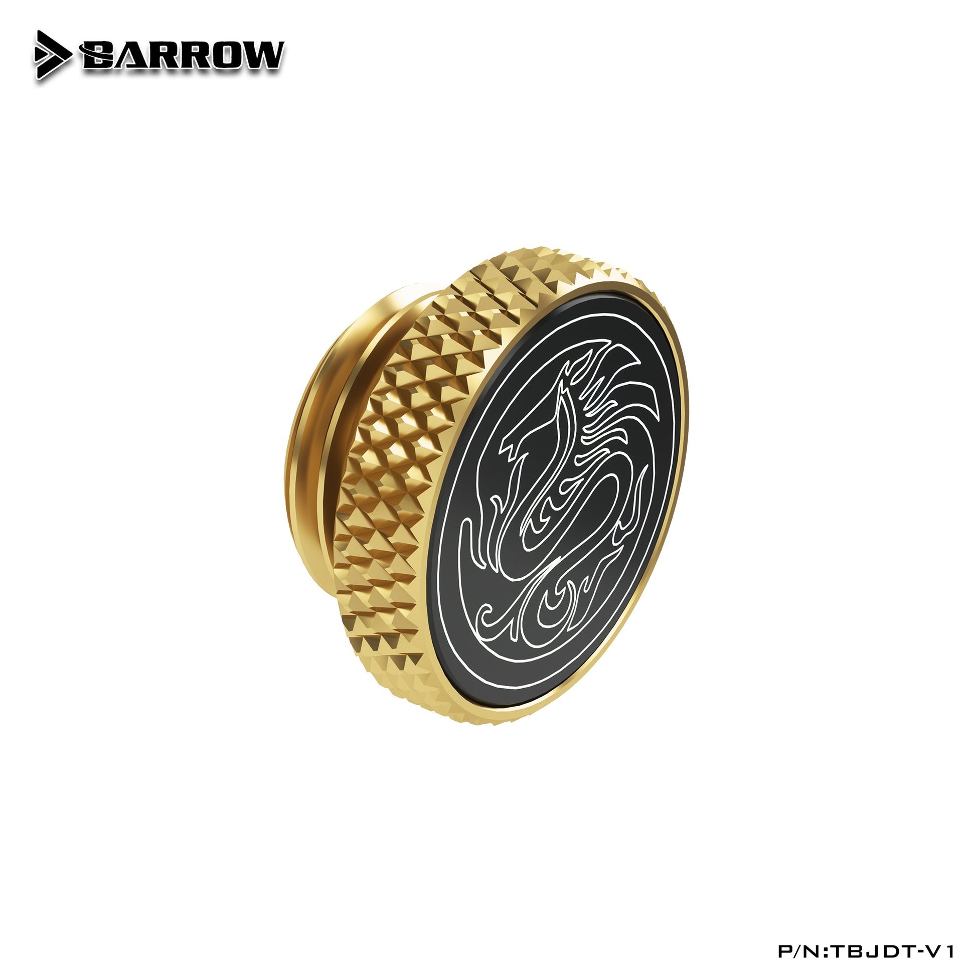 Barrow TBJDT-V1 White Black Silver Gold G1 / 4 " Special Edition Hand tighten water stop Water | Water Cooling Fitting