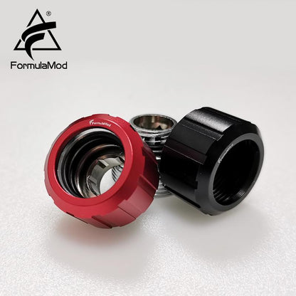 Water Cooling Adapter Hard Tube Fitting Formulamod G1/4" For Od14mm Computer Case Copper & Aluminum Rigid Pipe
