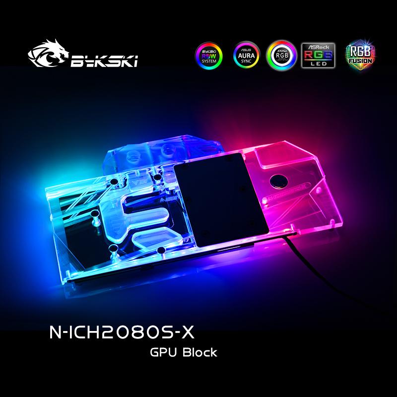 Bykski GPU Water Cooling Block For Inno3D iCHILL Geforce RTX 2080 Super/ 2070 Super Computer Heat | Water Cooling Block