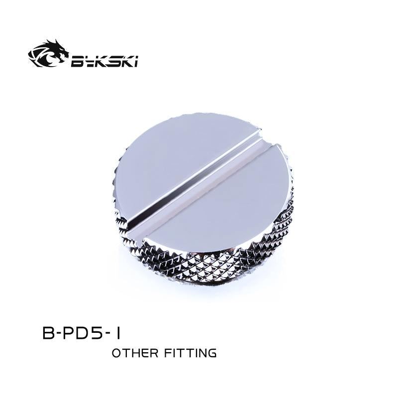 Bykski B-PD5-1, Grooves Water Cooling Plugs , Easy Hand Tighten Water Stop Accessories Water Cooling Fittings