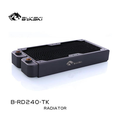 Bykski B-RD240-TK, 240mm Double Row Radiators, 39mm Thickness, Standard Water Cooling Radiators , | Water Cooling Accessory