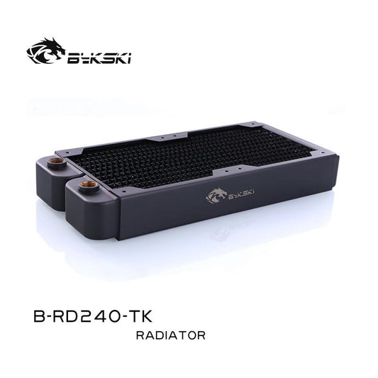 Bykski B-RD240-TK, 240mm Double Row Radiators, 39mm Thickness, Standard Water Cooling Radiators , | Water Cooling Accessory