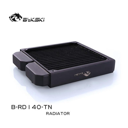 Bykski B-RD140-TN, 140mm Single Row Radiators, 28mm Thickness, Standard Water Cooling Radiators , | Water Cooling Accessory